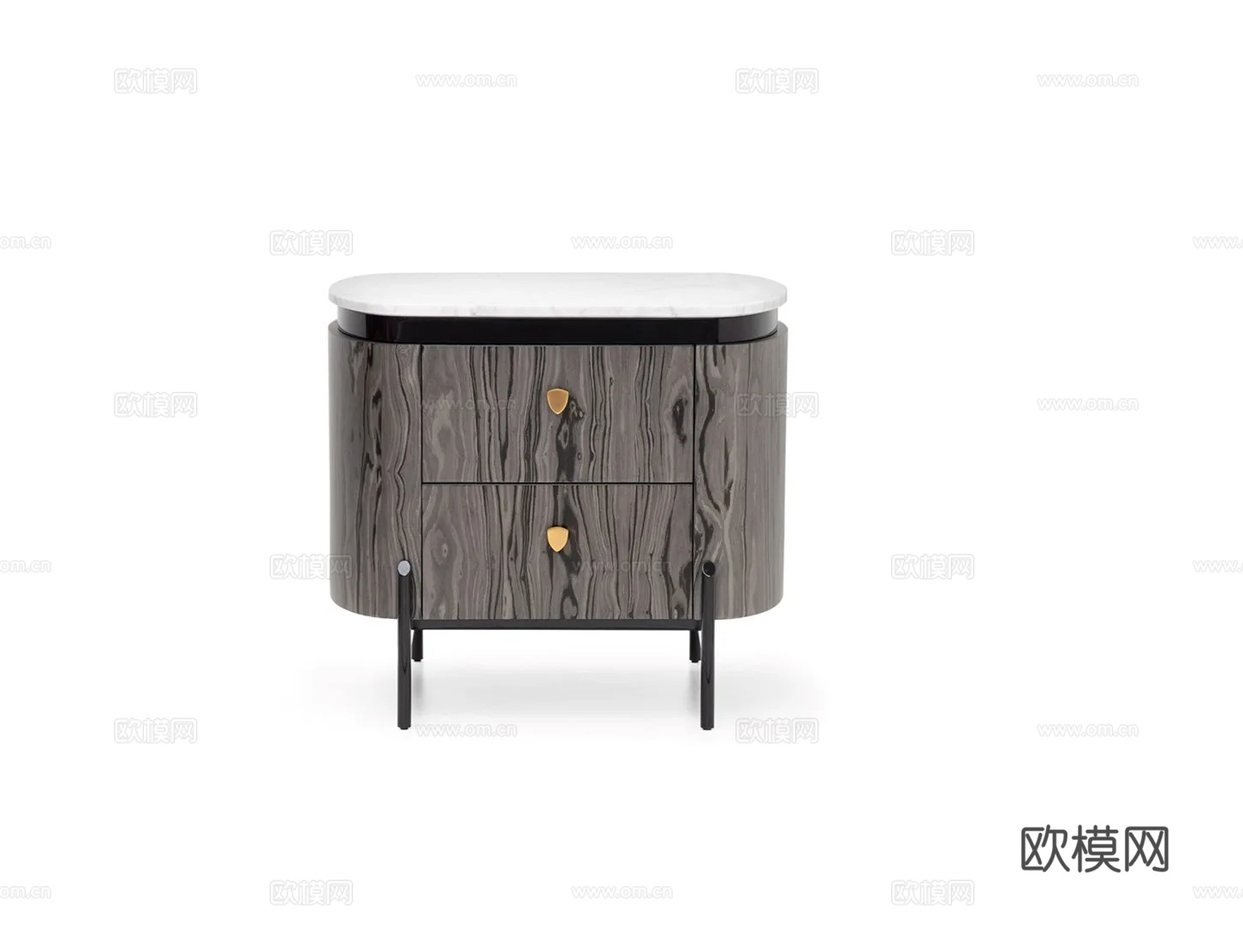 TONINO LAMBORGHINI 床头柜3d模型下载（渲染图1）