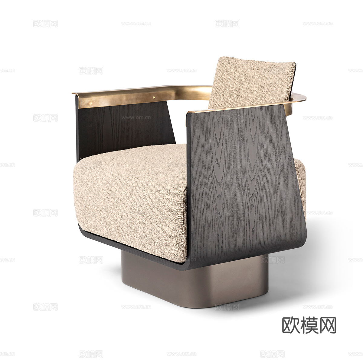 SHAKE 单人沙发3d模型下载（渲染图4）