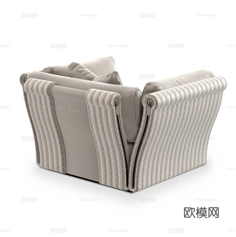 TONINO LAMBORGHINI 单人沙发3d模型下载（渲染图3）