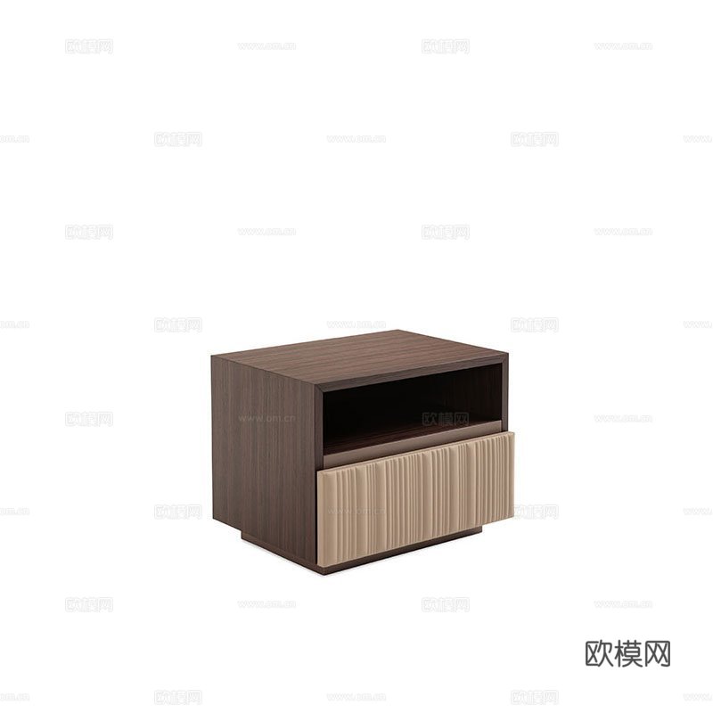 TRUSSARDI 意式床头柜3d模型下载