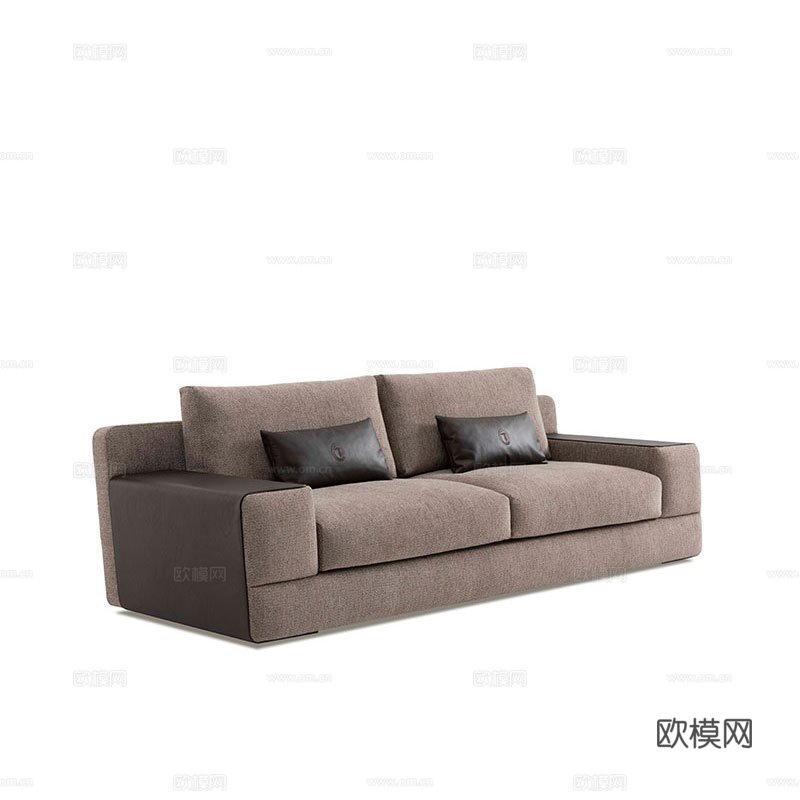 TRUSSARDI 双人沙发3d模型下载（渲染图4）