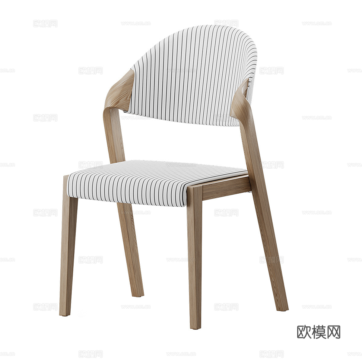 单椅 休闲椅子 咖啡椅子 餐椅3d模型