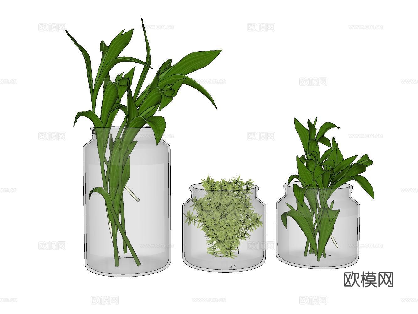 花瓶su模型
