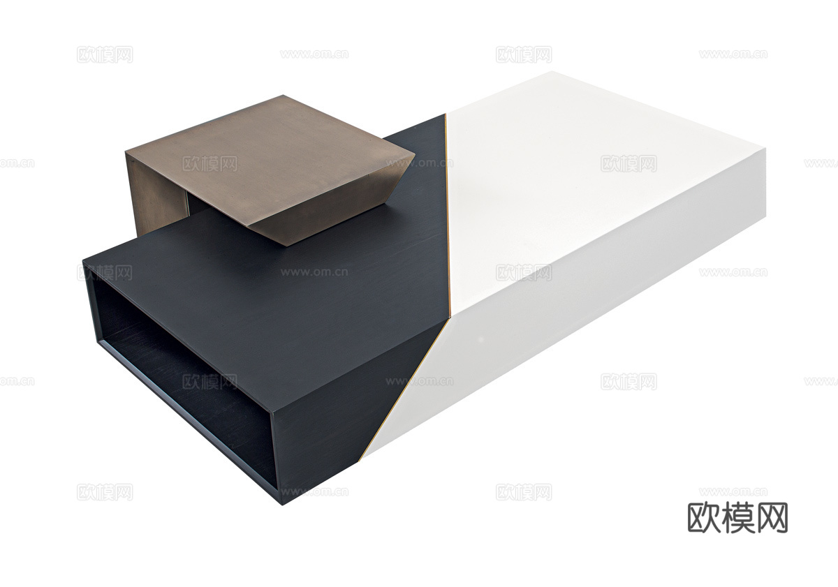 SHAKE 茶几3d模型下载