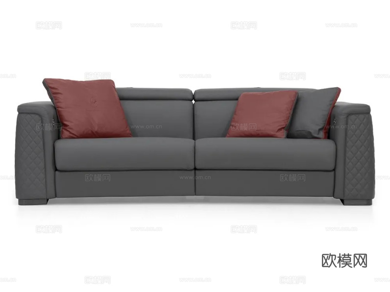 TONINO LAMBORGHINI 双人沙发3d模型下载（渲染图1）
