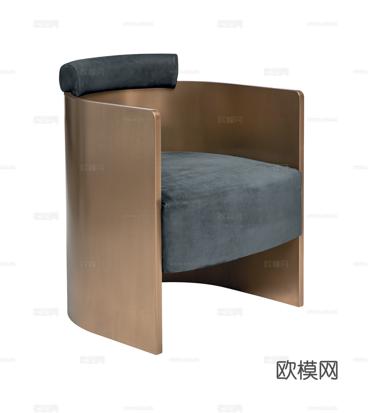 SHAKE 单人沙发3d模型下载（渲染图2）