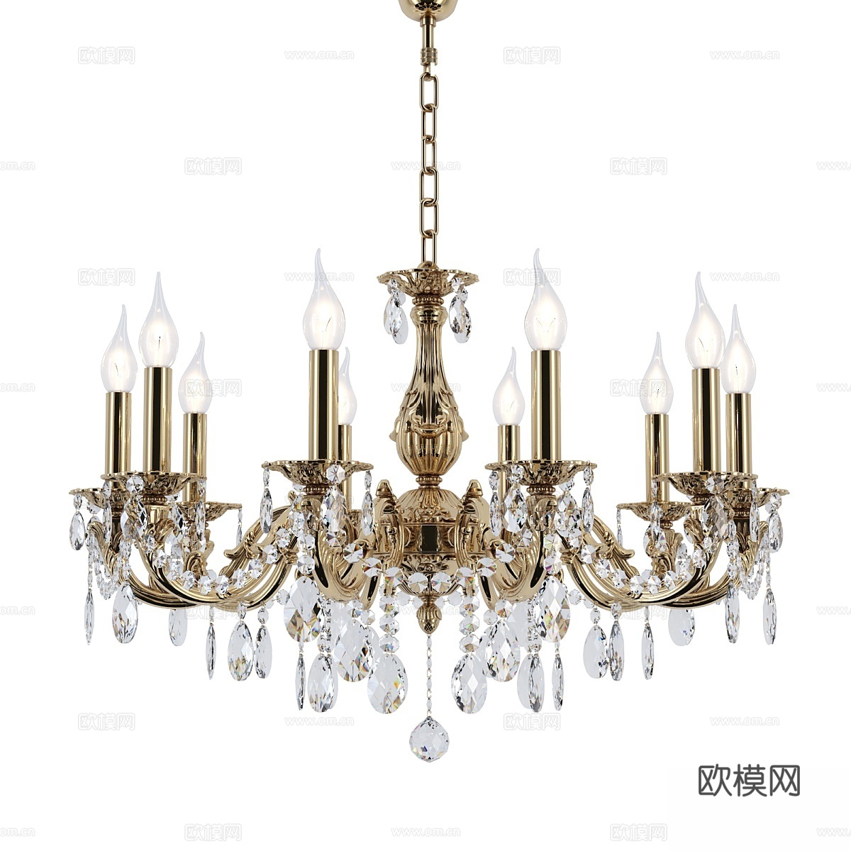 吊灯 Lauria E 1.1.10.200 GH3d模型