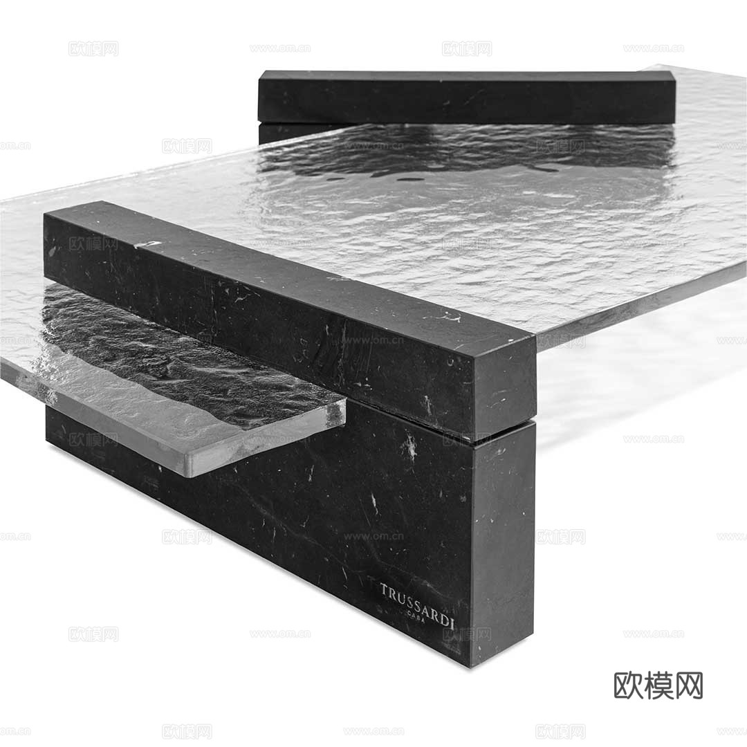 TRUSSARDI 方几 茶几3d模型下载（渲染图10）