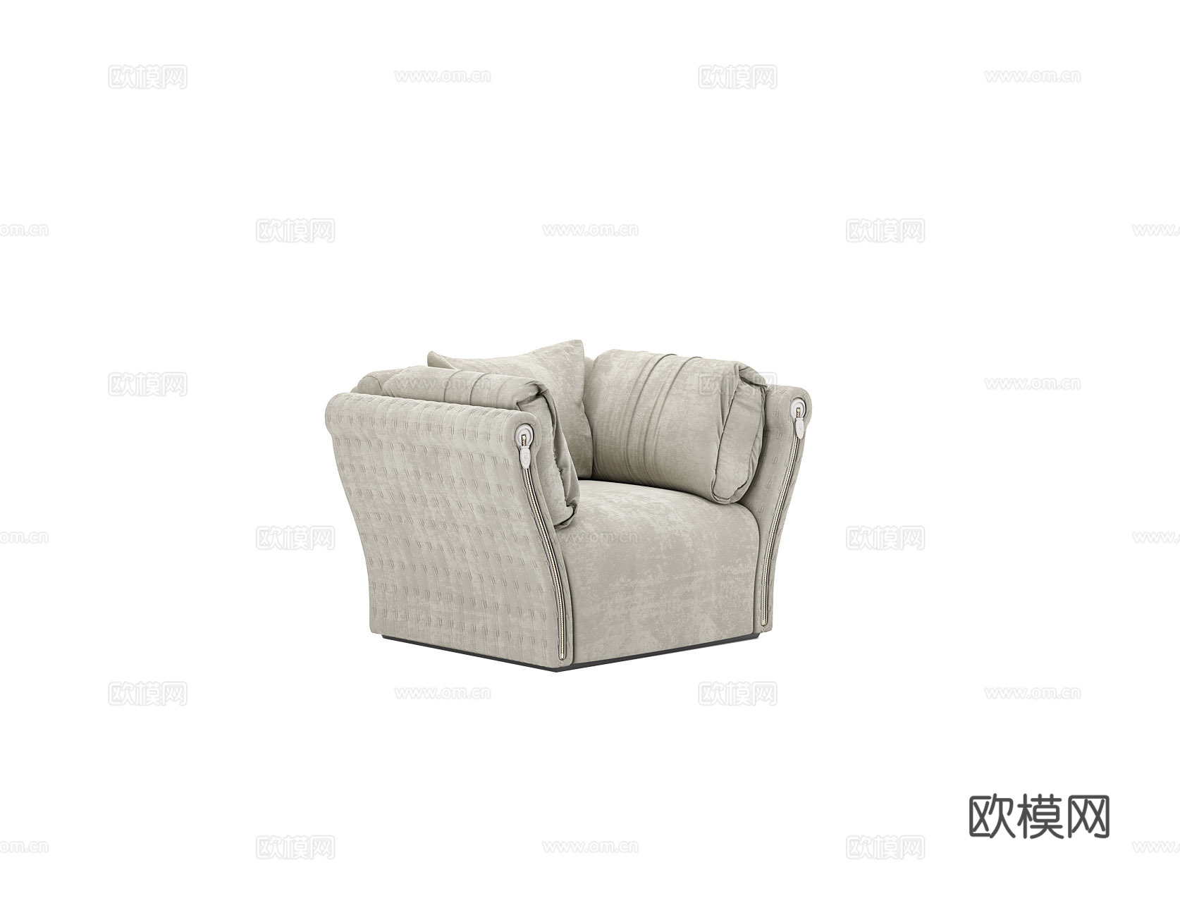 TONINO LAMBORGHINI 单人沙发3d模型下载（渲染图2）