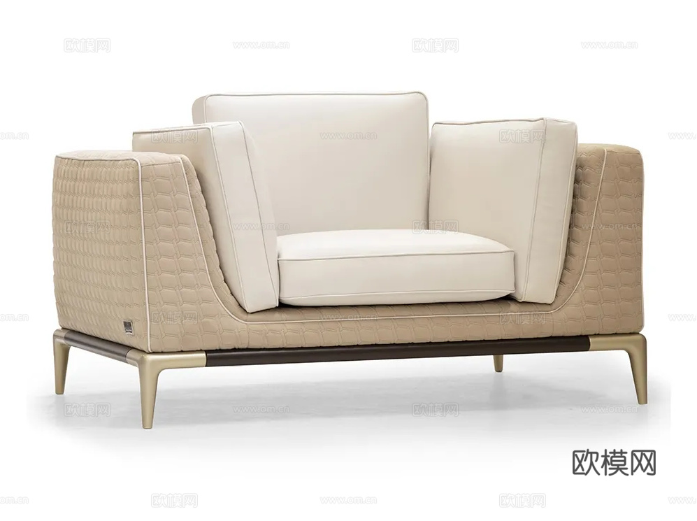 TONINO LAMBORGHINI 单人沙发3d模型下载（渲染图3）