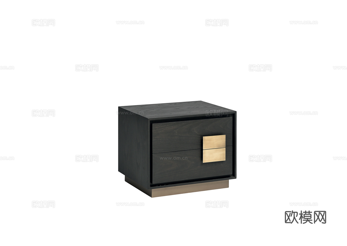 SHAKE 床头柜3d模型下载