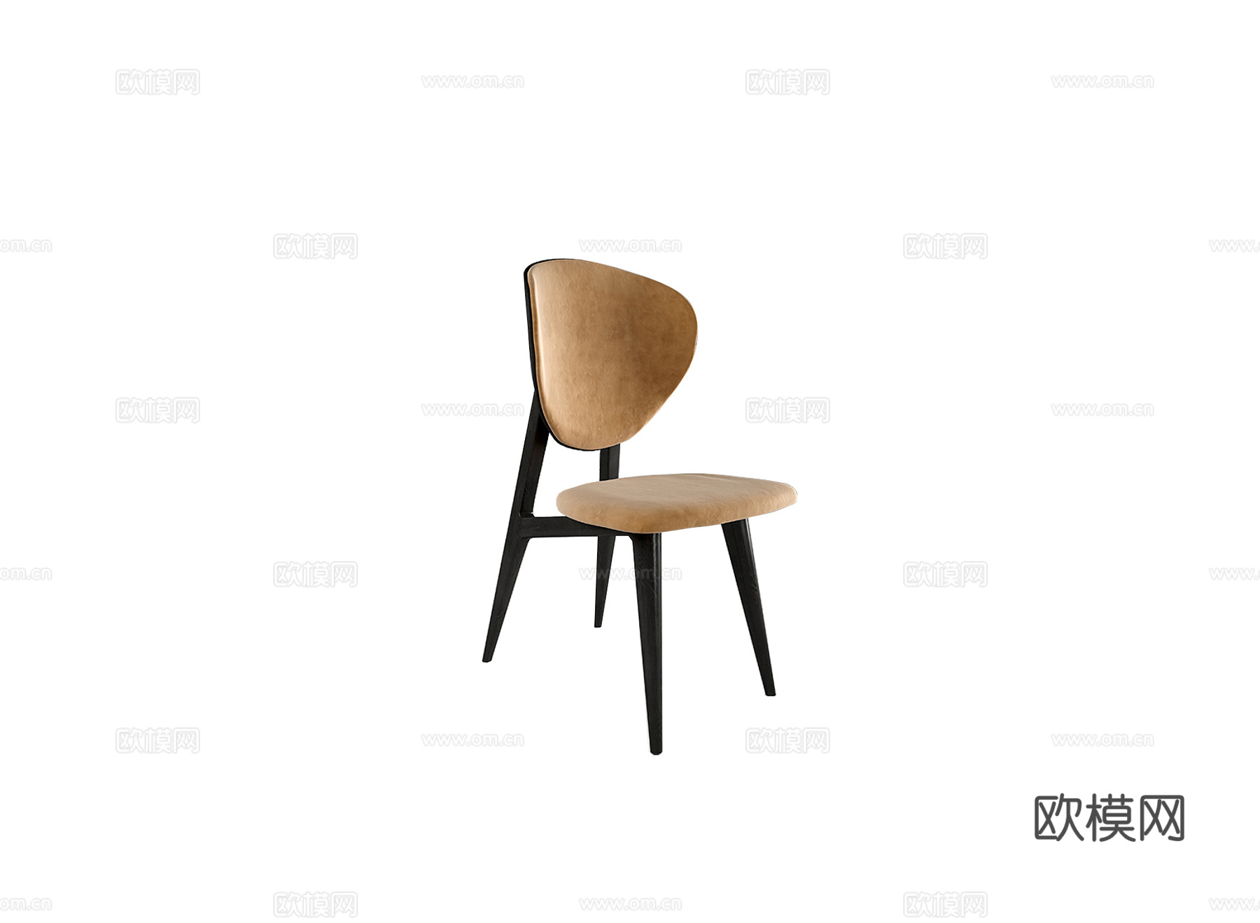 SHAKE 餐椅3d模型下载（渲染图1）