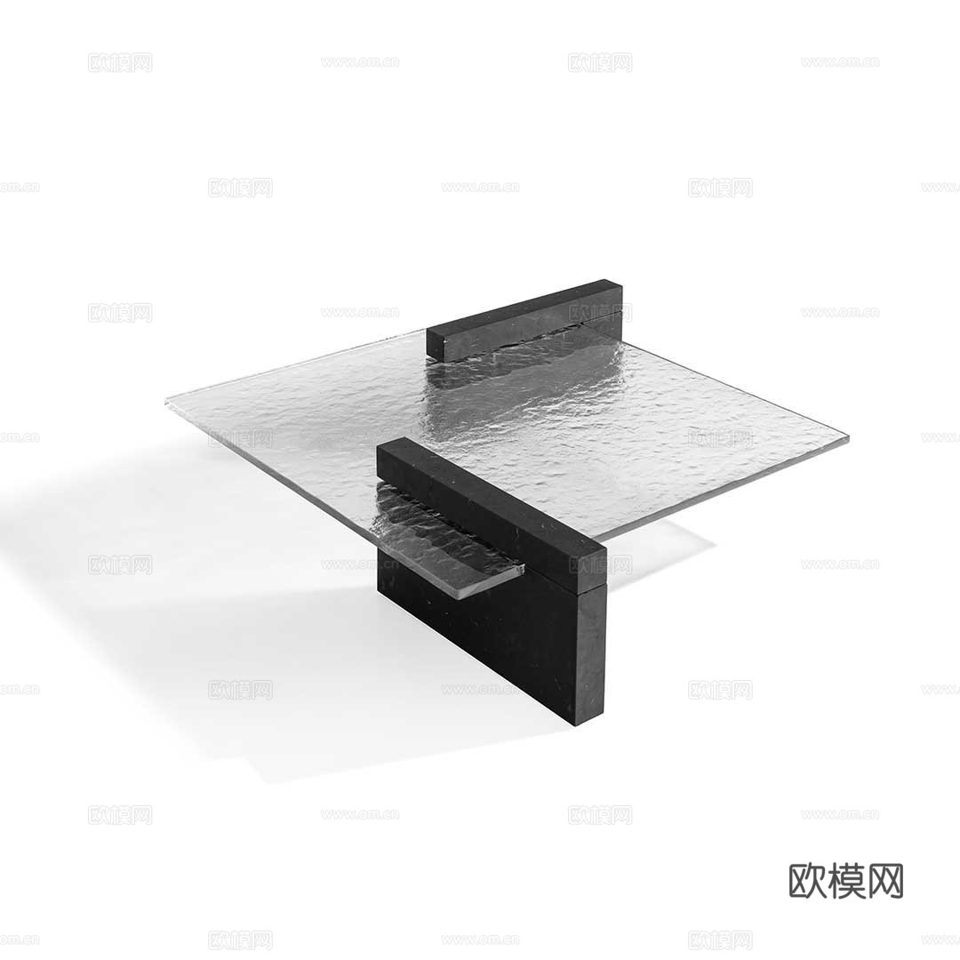 TRUSSARDI 方几 茶几3d模型下载（渲染图6）