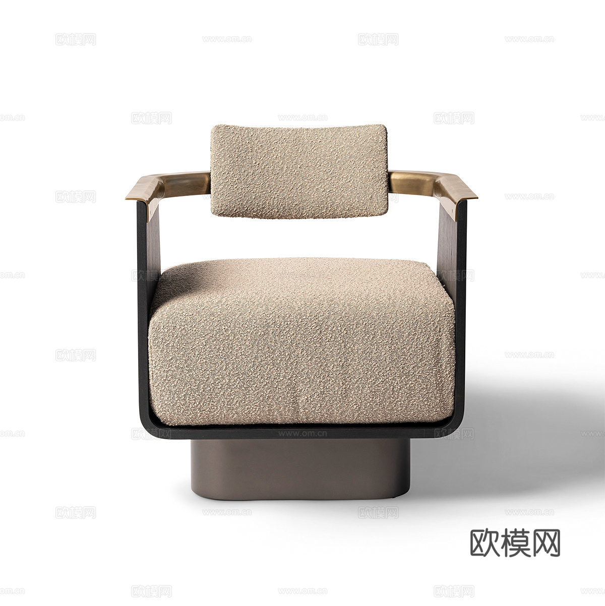 SHAKE 单人沙发3d模型下载（渲染图6）