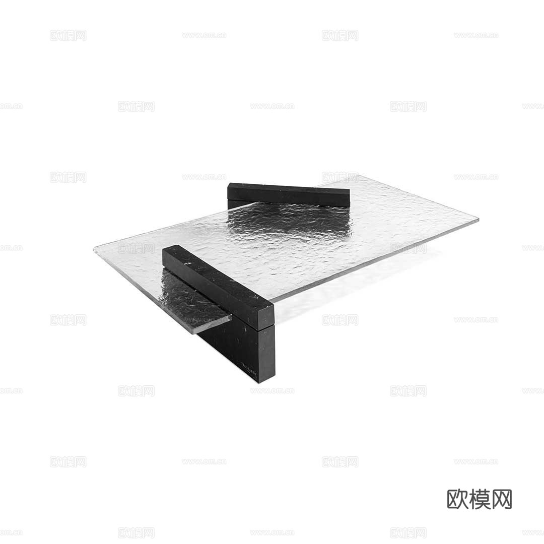 TRUSSARDI 方几 茶几3d模型下载（渲染图1）