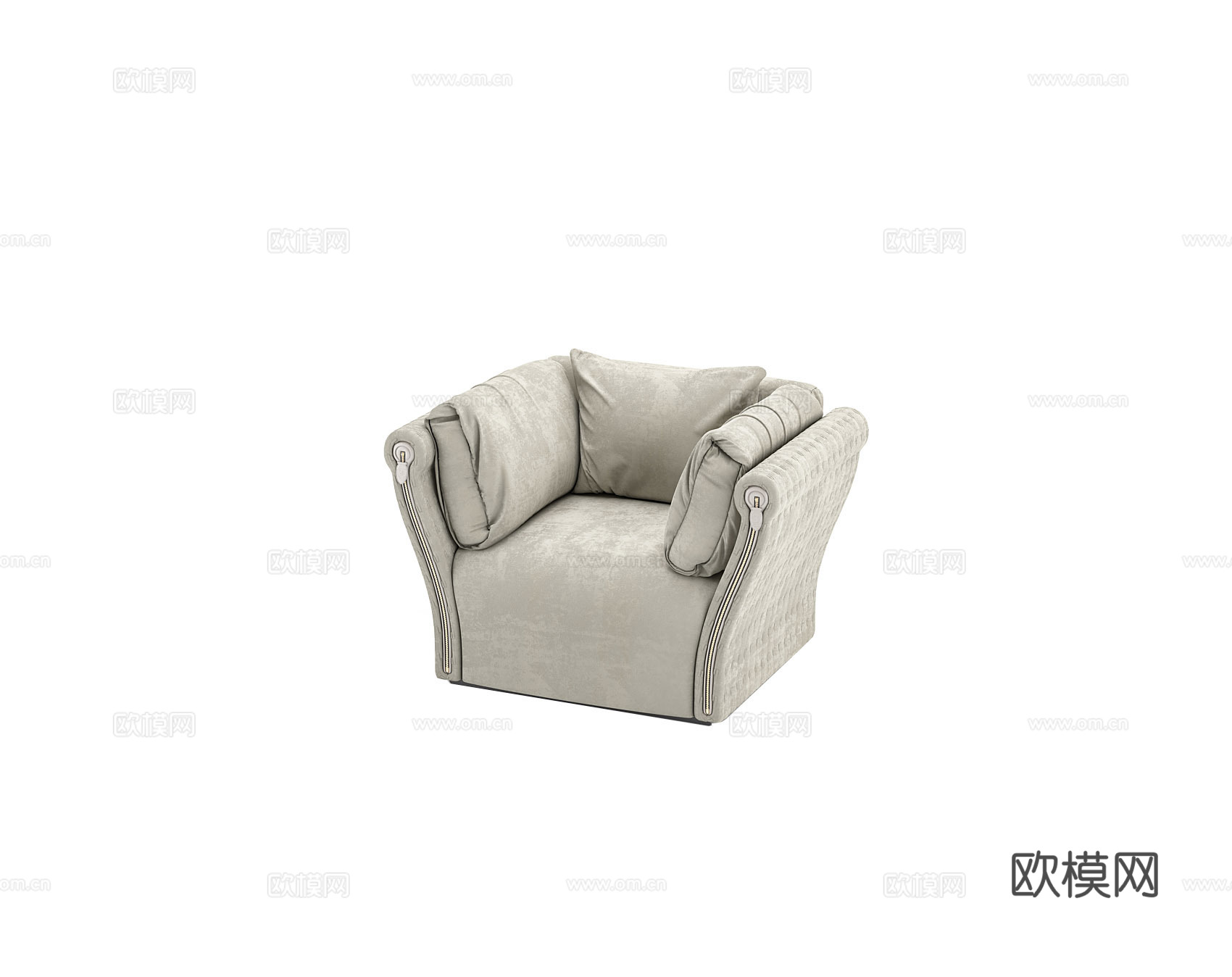 TONINO LAMBORGHINI 单人沙发3d模型下载（渲染图7）