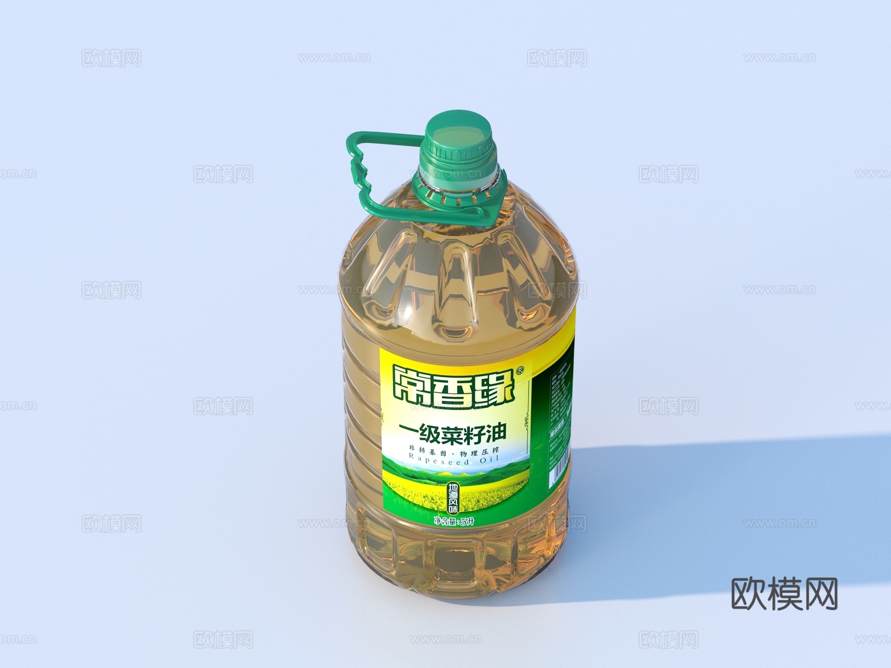 食用油 油桶 调和油su模型