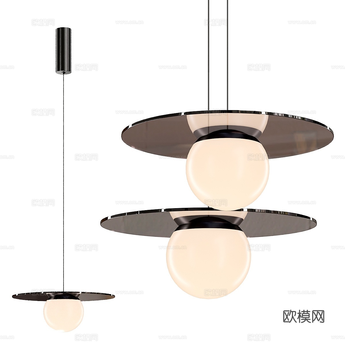 Lampatron MOLTE 吊灯3d模型