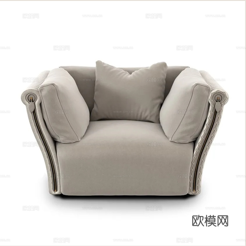TONINO LAMBORGHINI 单人沙发3d模型下载（渲染图6）