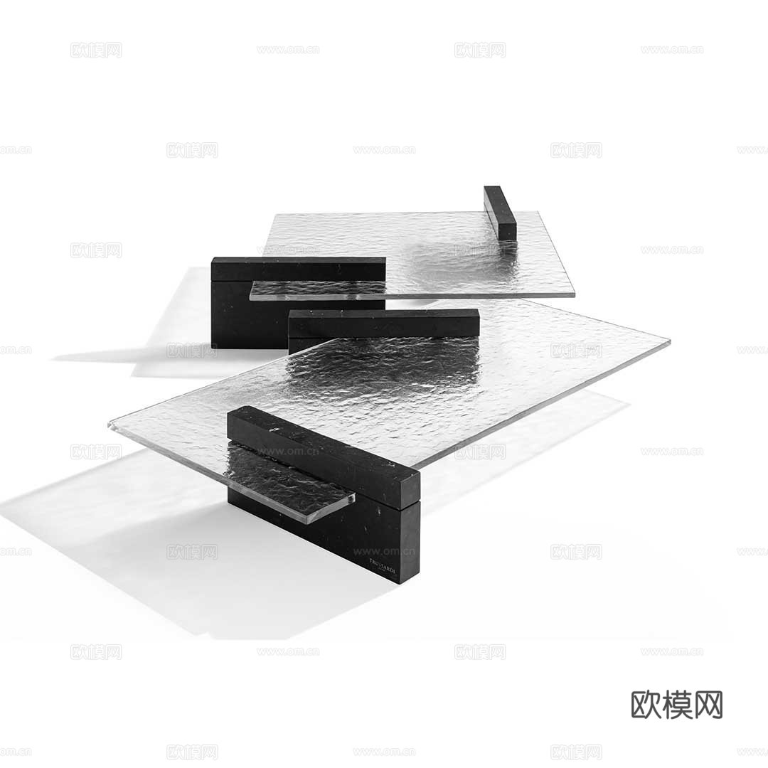 TRUSSARDI 方几 茶几3d模型下载（渲染图9）