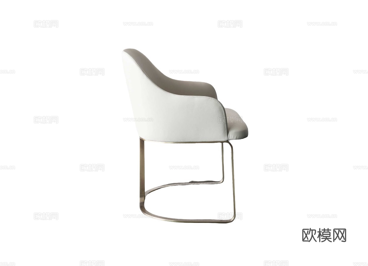 Rugiano 意式餐椅3d模型下载（渲染图3）