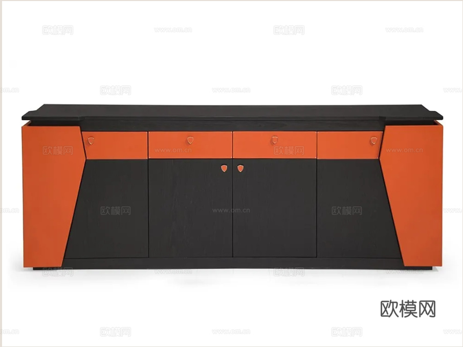 TONINO LAMBORGHINI 文件柜 边柜3d模型下载（渲染图5）