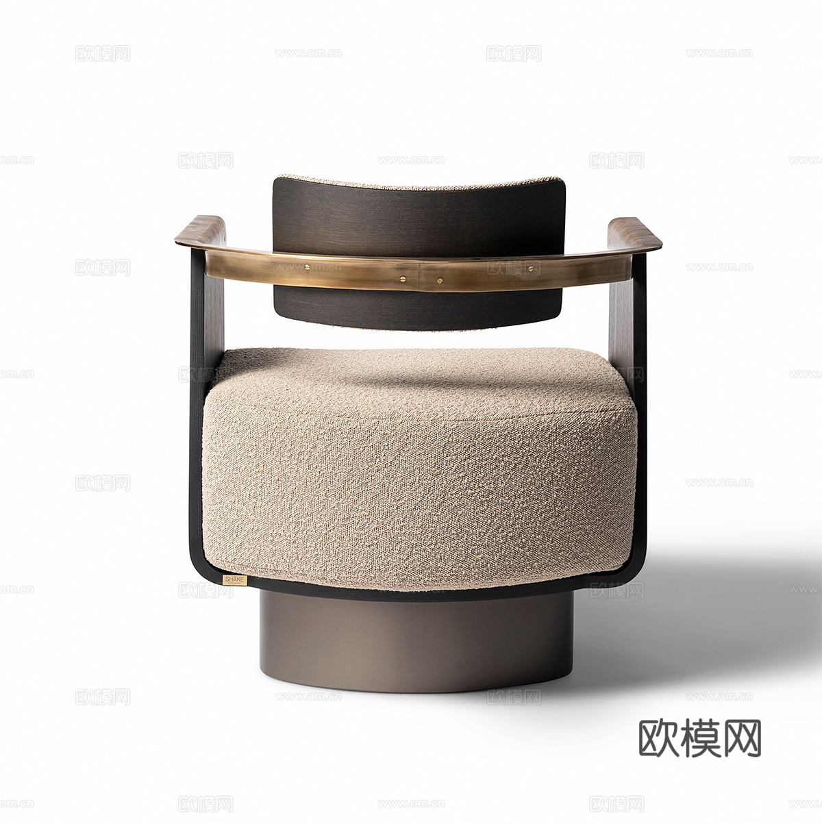 SHAKE 单人沙发3d模型下载（渲染图5）
