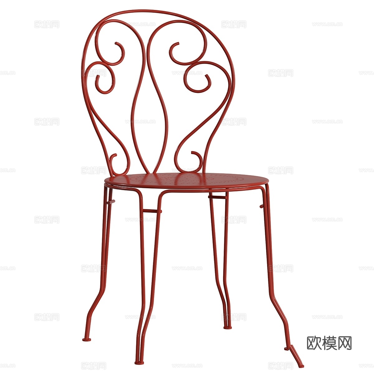 蒙马特椅子3d模型