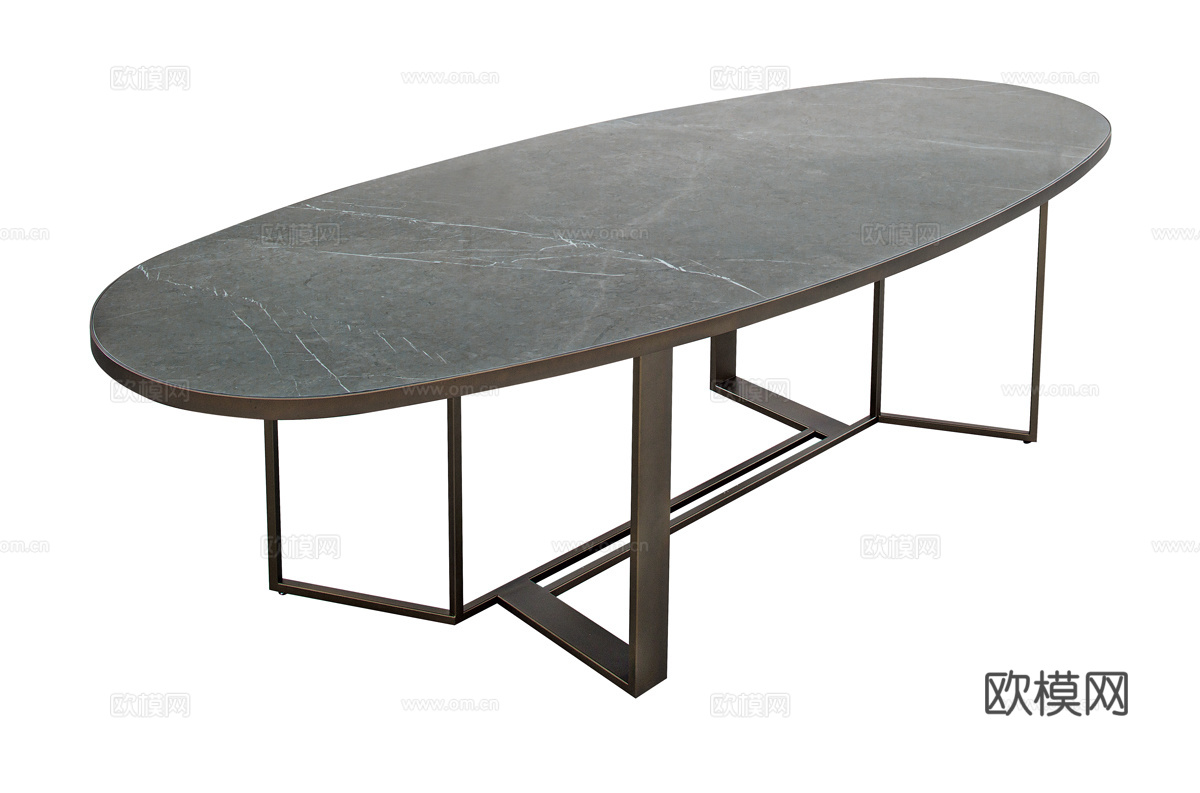 SHAKE 餐桌 餐台3d模型下载