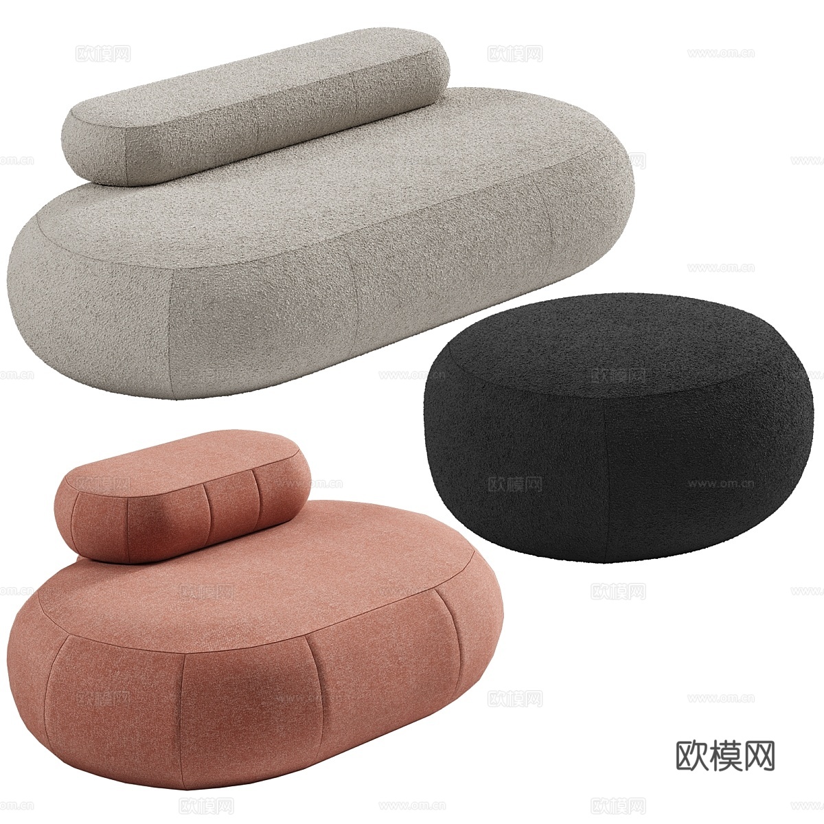 诗意沙发 #0073d模型