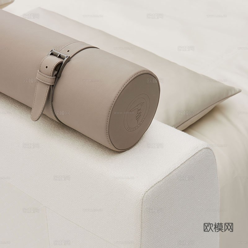 TRUSSARDI 意式双人床3d模型下载（渲染图4）