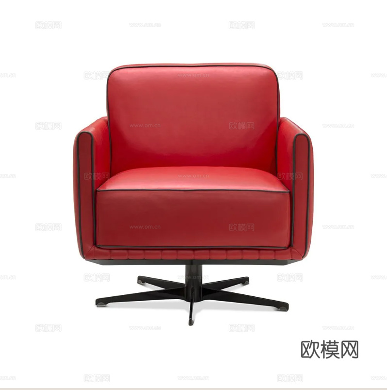 TONINO LAMBORGHINI 单人沙发3d模型下载（渲染图3）