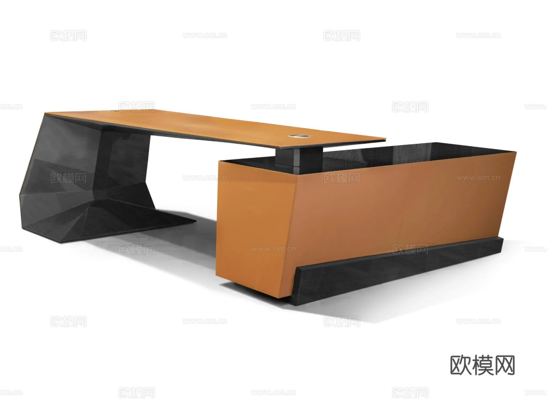 TONINO LAMBORGHINI 办公桌 书桌3d模型下载（渲染图3）