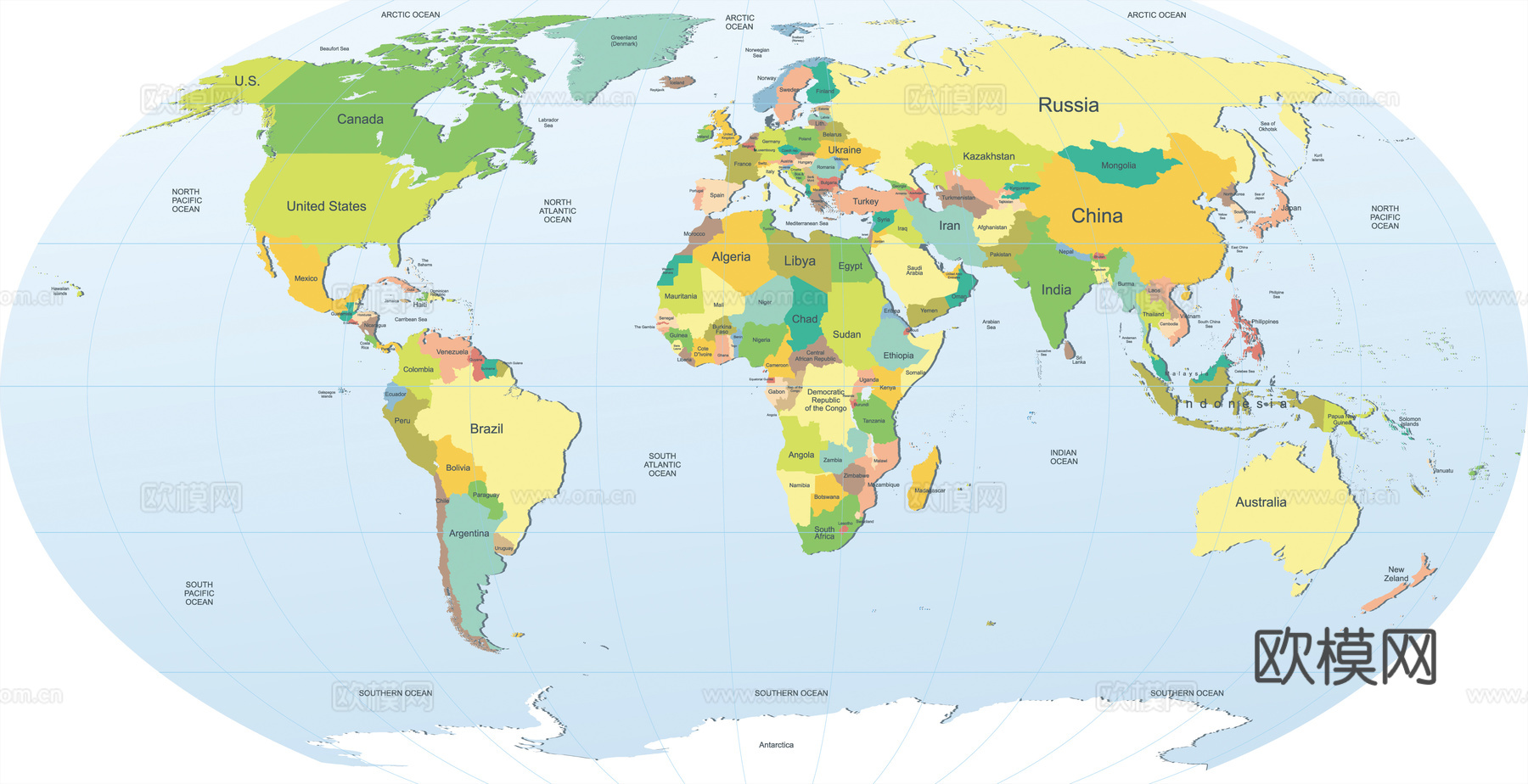 世界地图