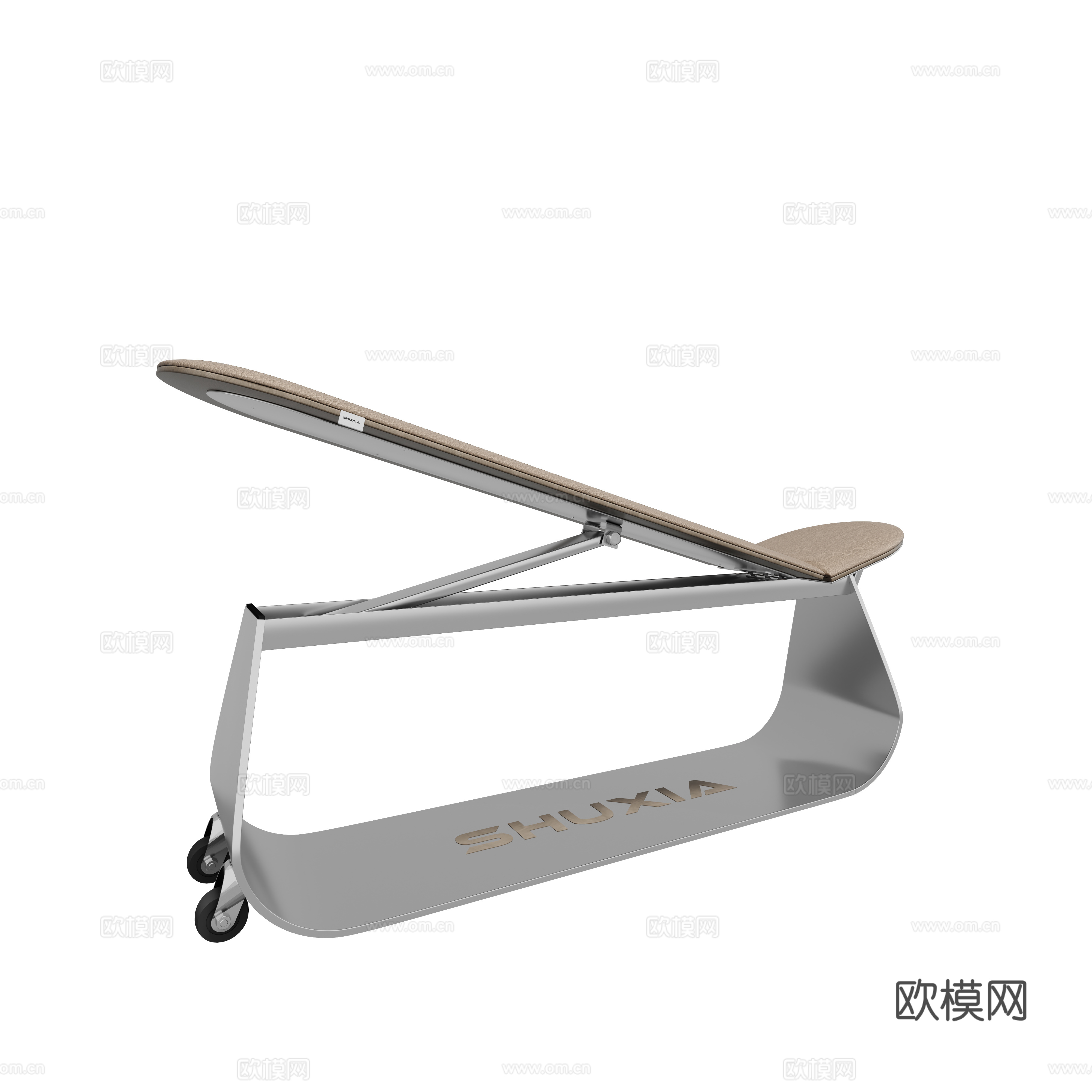 SHUXIA 折叠训练凳3d模型下载（渲染图1）
