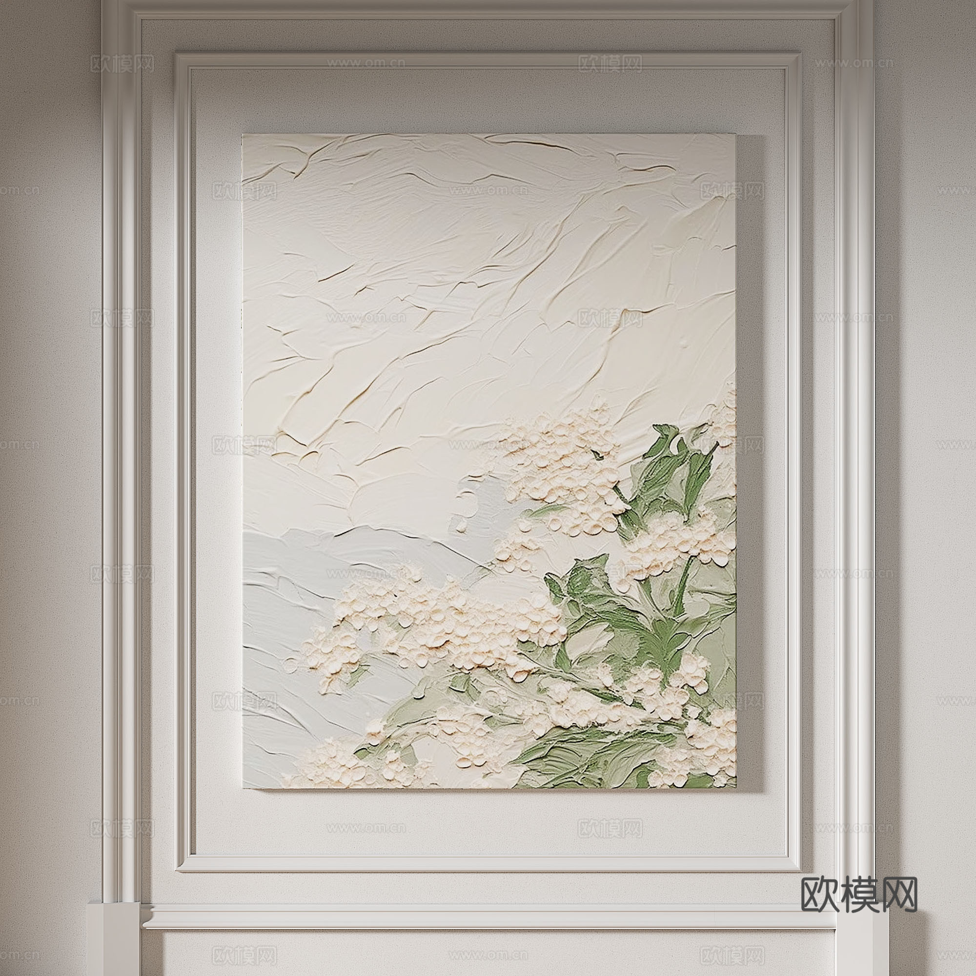 现代,奶油风,简约，肌理，抽象，轻奢，侘寂，立体，装饰画3d模型