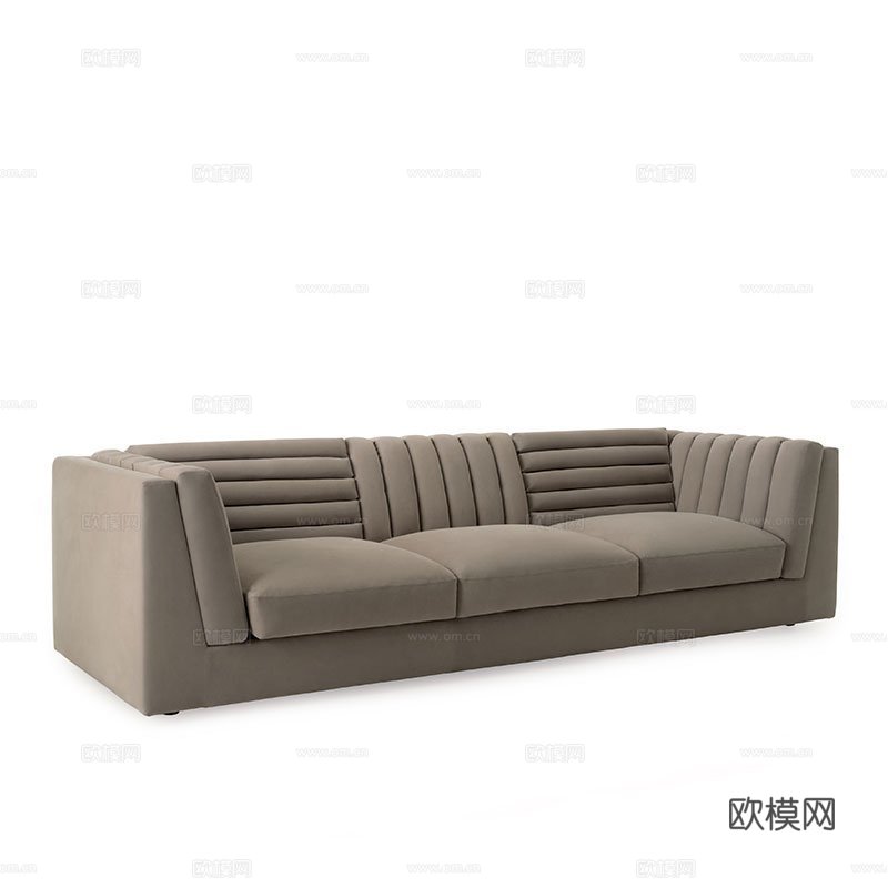 TRUSSARDI 双人沙发3d模型下载（渲染图2）