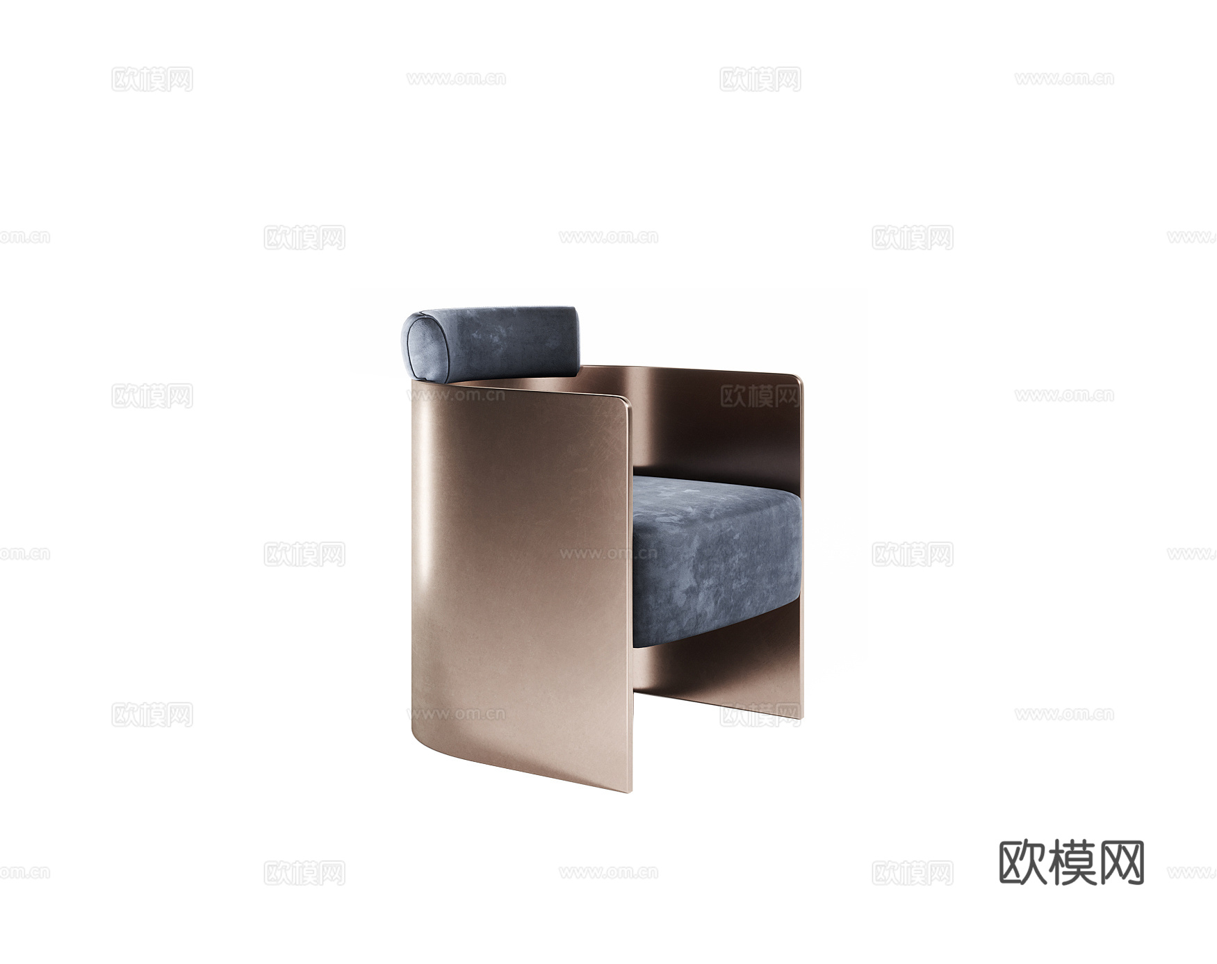 SHAKE 单人沙发3d模型下载（渲染图3）