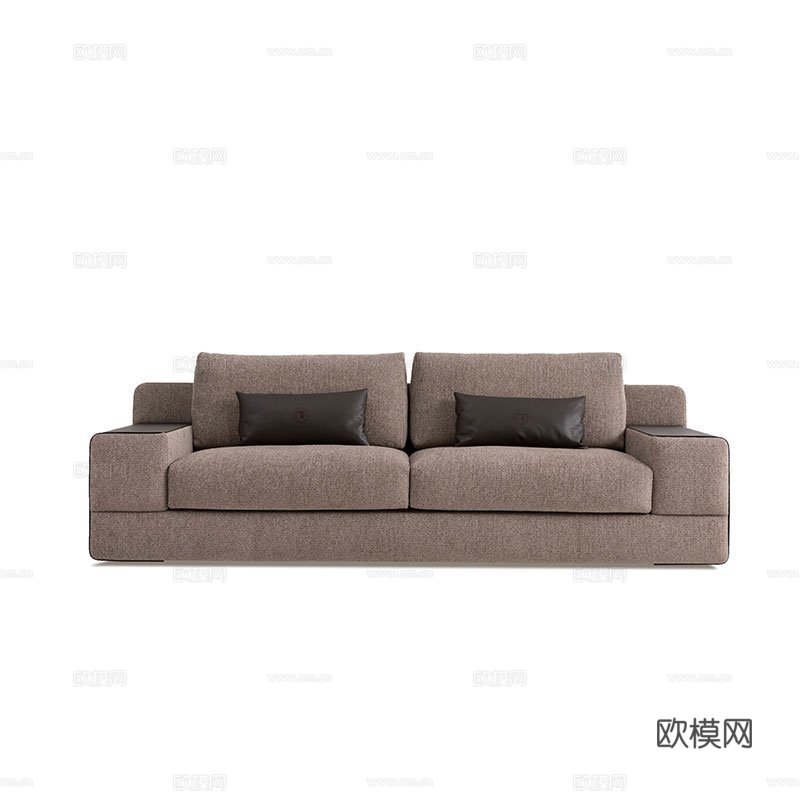 TRUSSARDI 双人沙发3d模型下载（渲染图1）