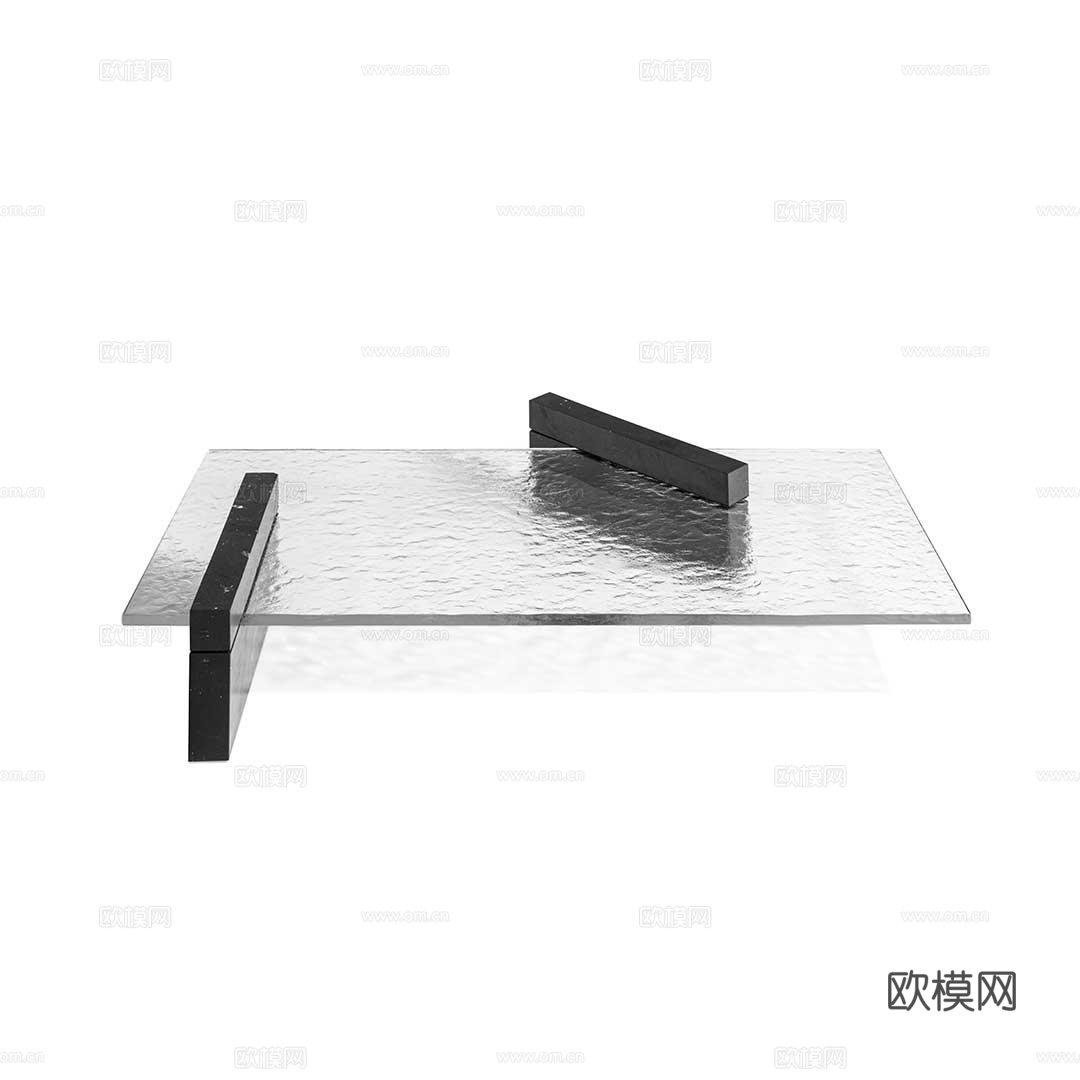 TRUSSARDI 方几 茶几3d模型下载（渲染图4）