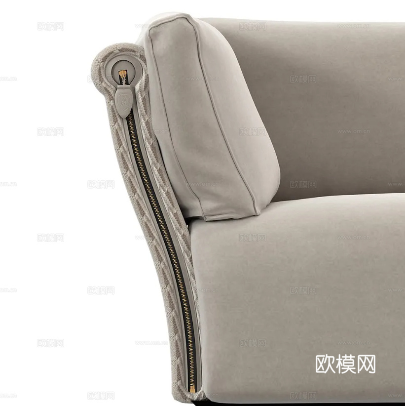 TONINO LAMBORGHINI 单人沙发3d模型下载（渲染图4）