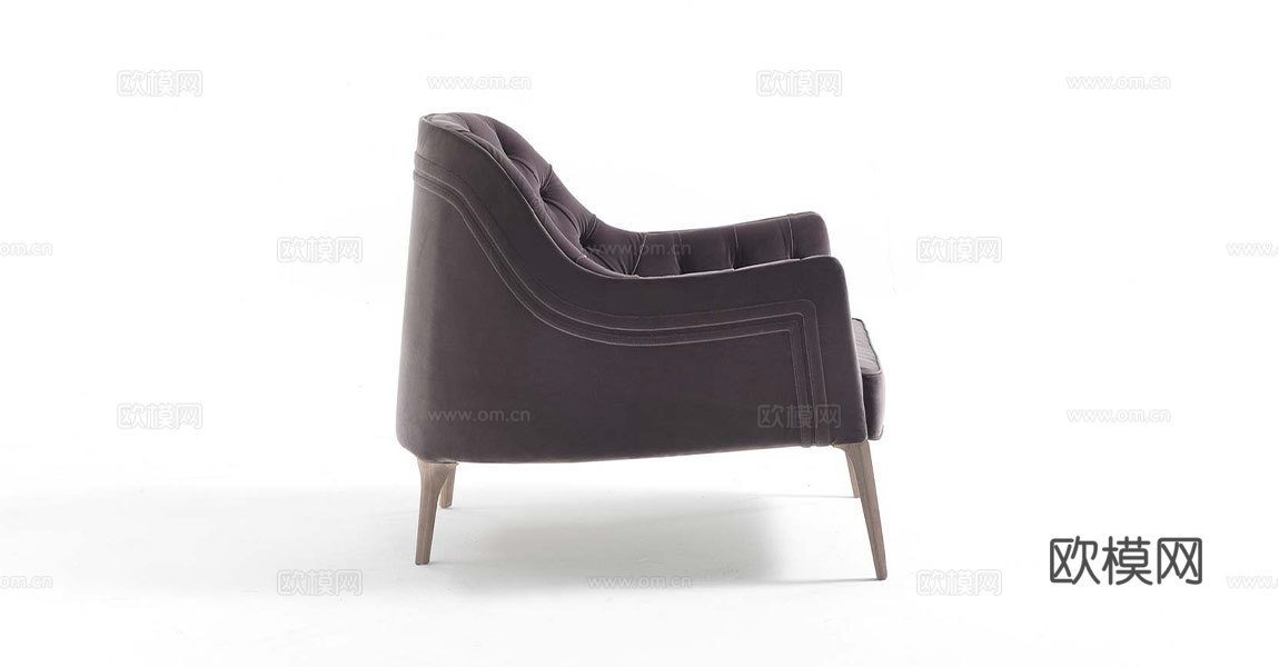 VF 意式休闲椅3d模型下载（渲染图2）