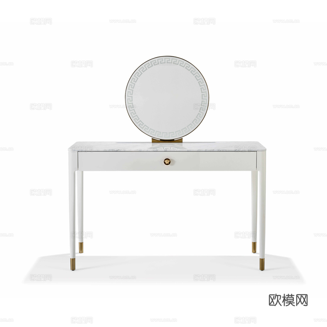 VERSACEA 梳妆台3d模型下载（渲染图1）