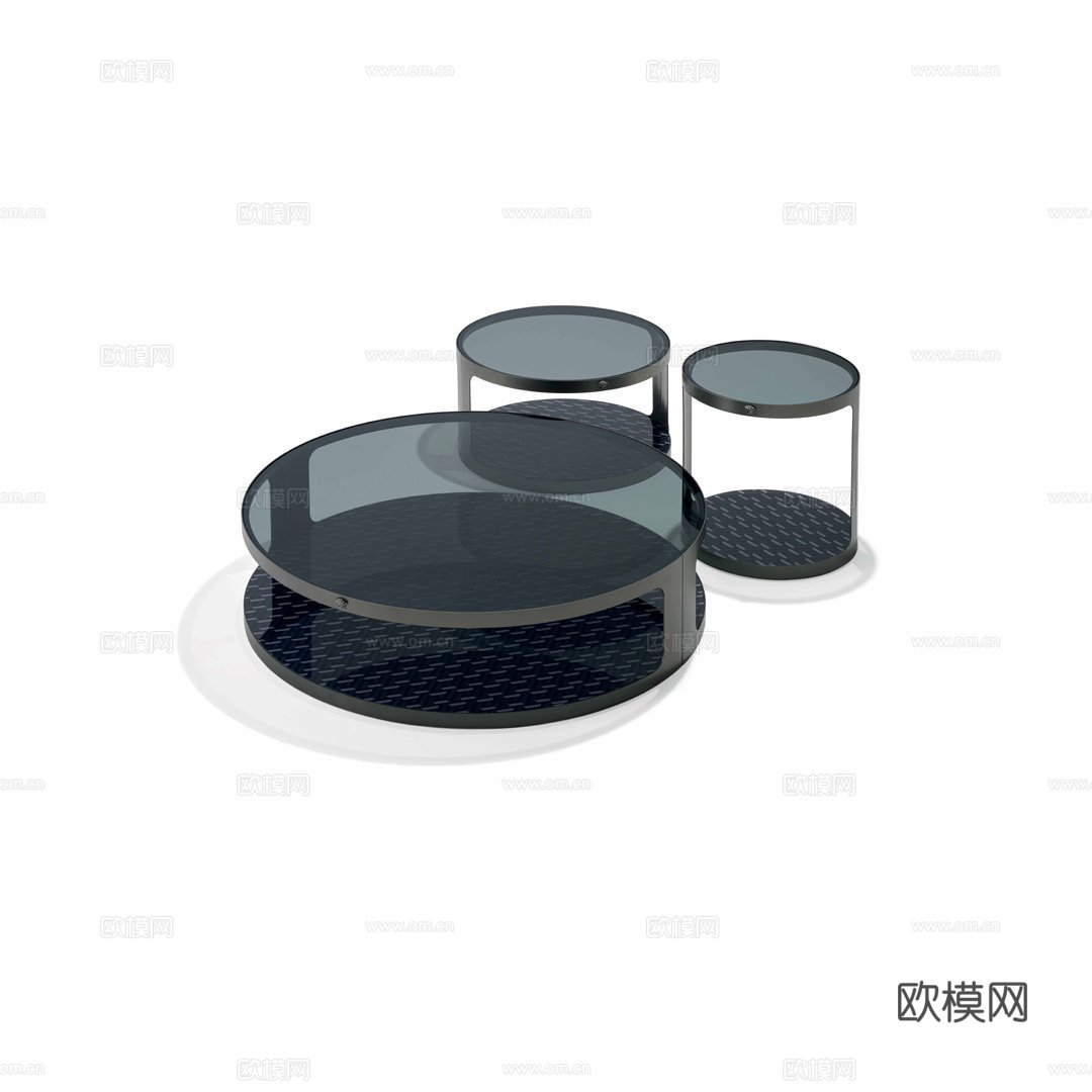 VERSACEA 组合茶几3d模型下载（渲染图1）