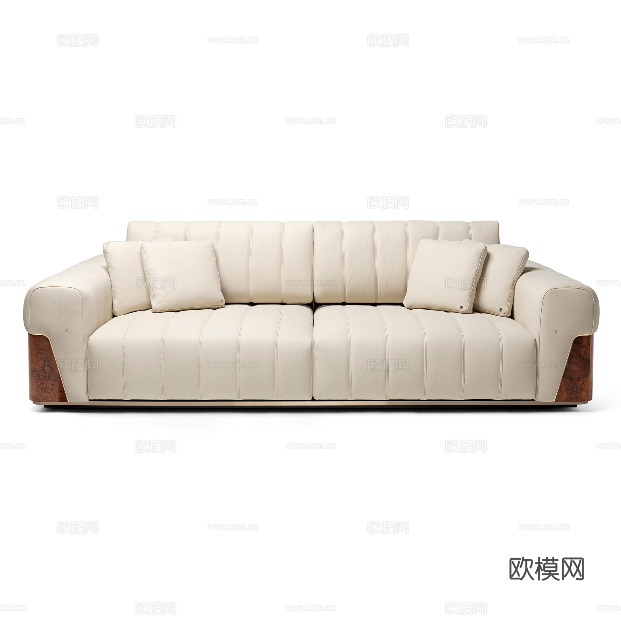 Visionnaire 意式双人沙发3d模型下载（渲染图1）