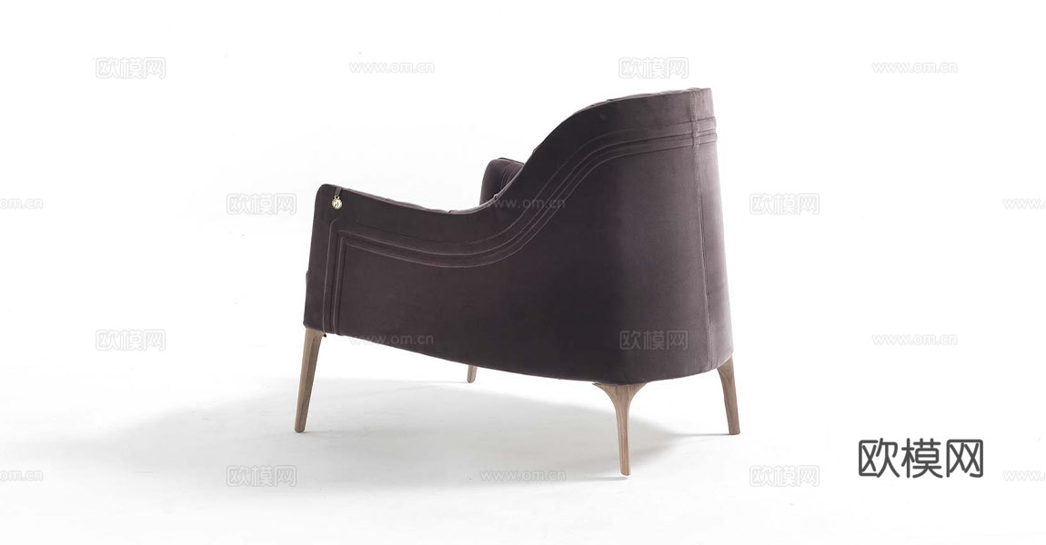 VF 意式扶手椅3d模型下载（渲染图3）
