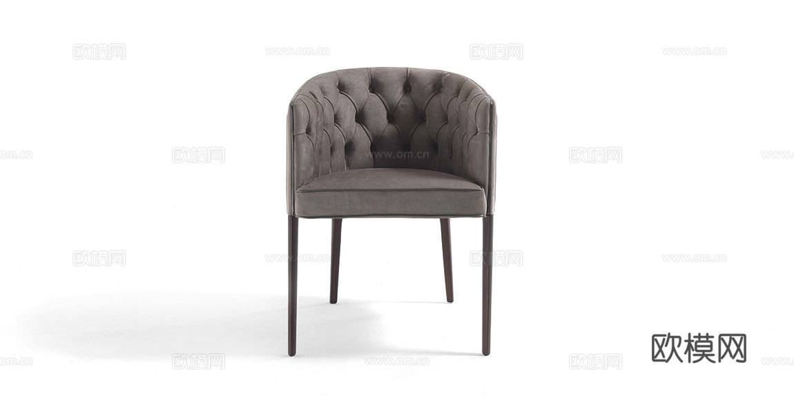 VF 意式休闲椅3d模型下载（渲染图1）