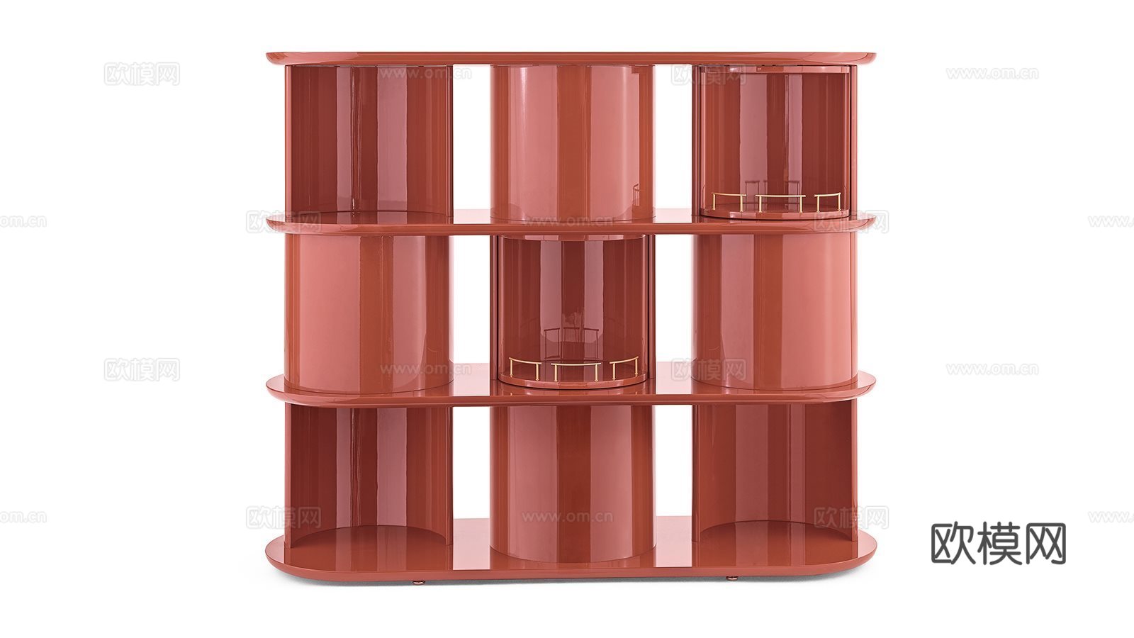 Gallotti&Radice 装饰柜 书柜3d模型下载（渲染图3）