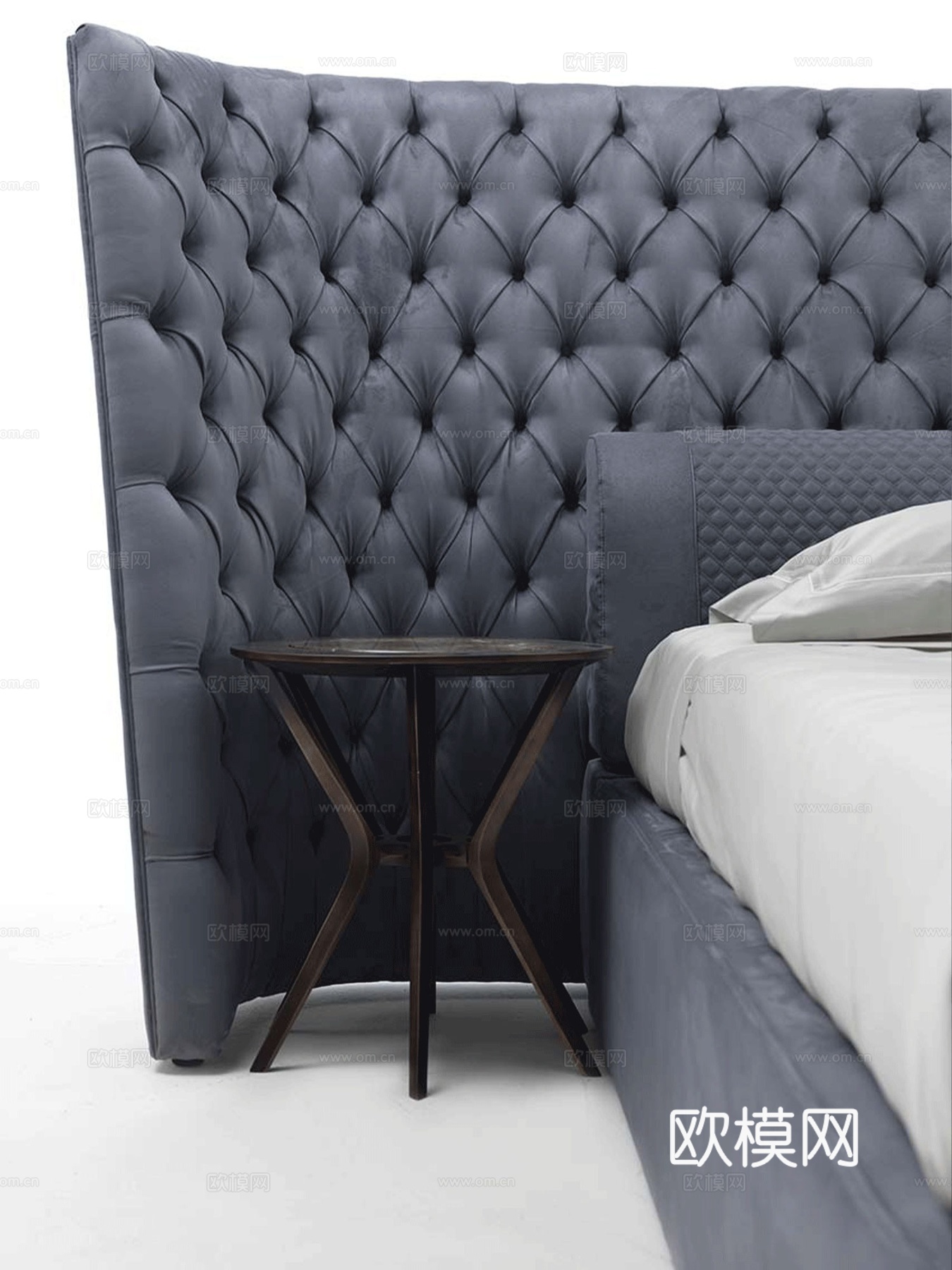 VF 意式双人床3d模型下载（渲染图5）