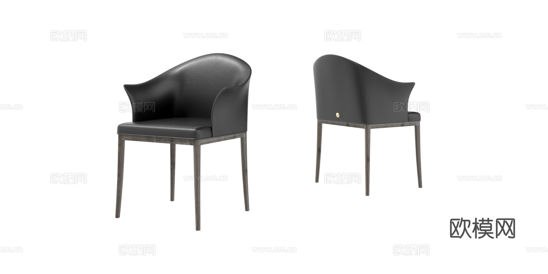 VERSACEA 意式餐椅3d模型下载（渲染图2）